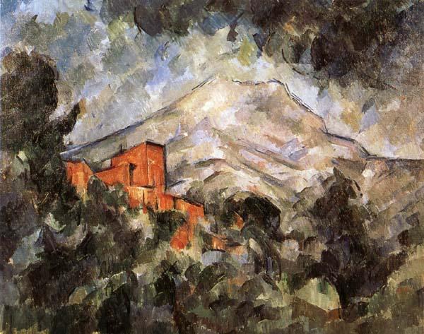 Paul Cezanne La Montagne Sainte-Victoire et le Chateau Noir oil painting picture